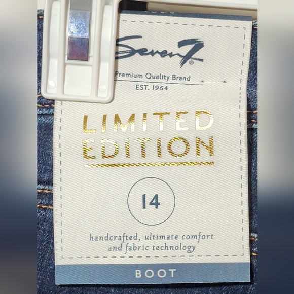Lane Bryant Seven7 Limited Edition Embellished Jeans - Picture 8 of 16